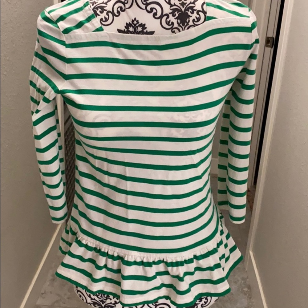 Talbots stripped shirt